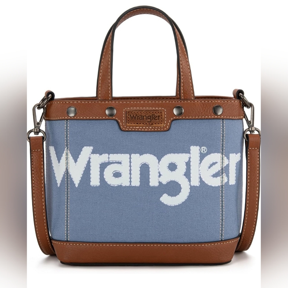 Wrangler Two-Tone Tote Bag